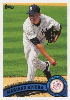 2011 Topps Update #US128 Mariano Rivera Front