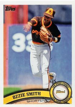 2011 Topps Update #US249 Ozzie Smith Front