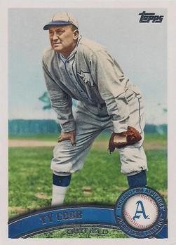 2011 Topps Update #US260 Ty Cobb Front