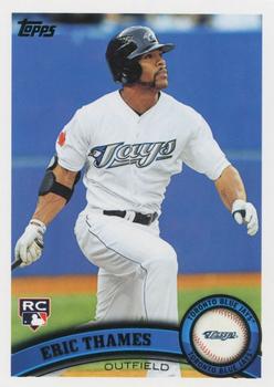 2011 Topps Update #US288 Eric Thames Front