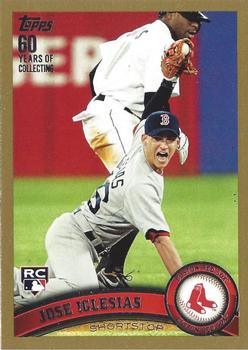 2011 Topps Update - Gold #US9 Jose Iglesias Front