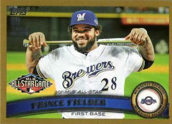 2011 Topps Update - Gold #US21 Prince Fielder Front