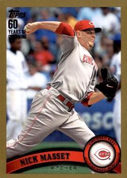 2011 Topps Update - Gold #US61 Nick Masset Front