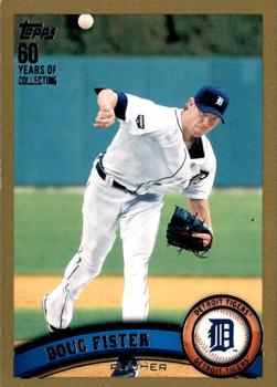 2011 Topps Update - Gold #US63 Doug Fister Front