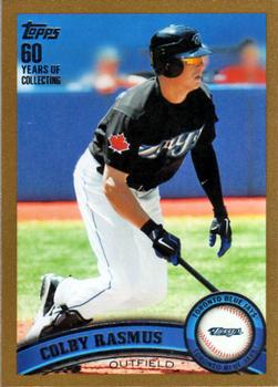 2011 Topps Update - Gold #US72 Colby Rasmus Front