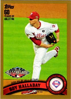 2011 Topps Update - Gold #US85 Roy Halladay Front