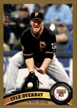 2011 Topps Update - Gold #US95 Lyle Overbay Front