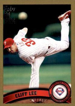 2011 Topps Update - Gold #US100 Cliff Lee Front