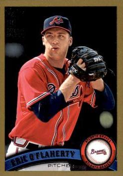 2011 Topps Update - Gold #US271 Eric O'Flaherty Front