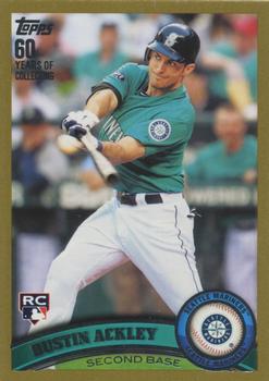 2011 Topps Update - Gold #US30 Dustin Ackley Front