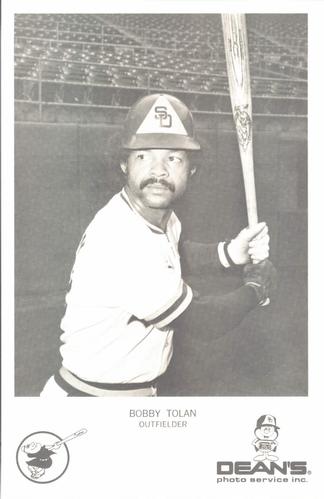 1974 Dean's Photo Service San Diego Padres #26 Bob Tolan Front
