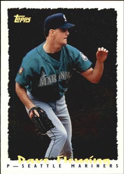 1995 Topps - CyberStats (Spectralight) #274 Dave Fleming Front