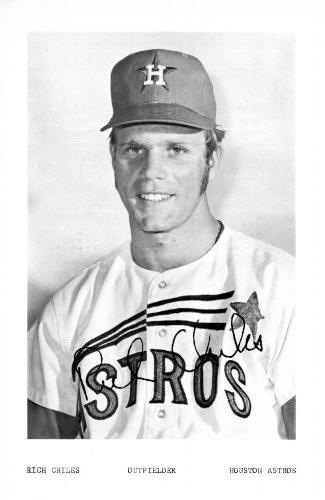 1971 Houston Astros Photocards #NNO Rich Chiles Front
