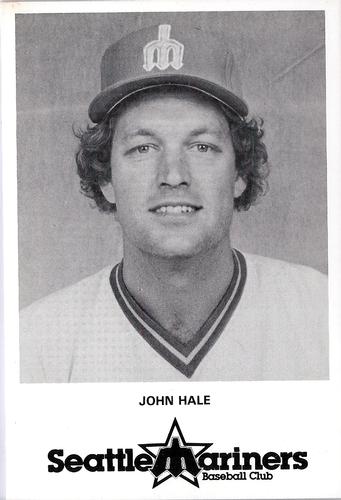 1979 Seattle Mariners Postcards #NNO John Hale Front