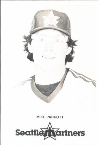 1981 Seattle Mariners Postcards #NNO Mike Parrott Front