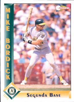 1993 Pacific Spanish #217 Mike Bordick Front