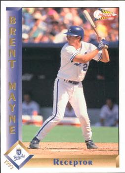 1993 Pacific Spanish #490 Brent Mayne Front