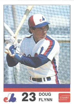 1983 Stuart Bakery Montreal Expos #7 Doug Flynn Front