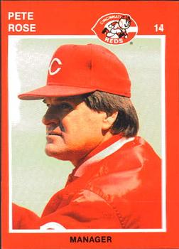 1989 Kahn's Cincinnati Reds #NNO Pete Rose Front
