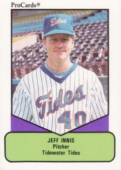 1990 ProCards AAA #270 Jeff Innis Front