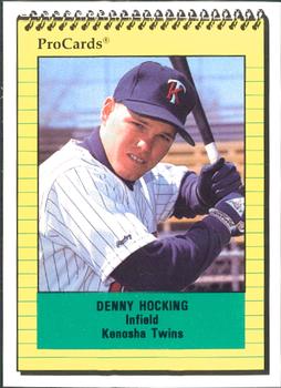 1991 ProCards #2081 Denny Hocking Front