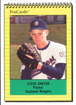 1991 ProCards #2681 Steve Dreyer Front