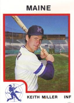 1987 ProCards #8 Keith Miller Front
