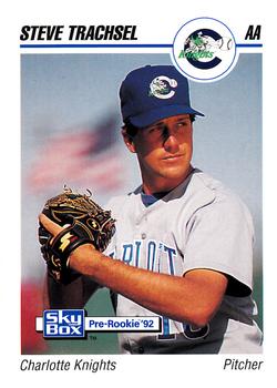1992 SkyBox AA #77 Steve Trachsel Front