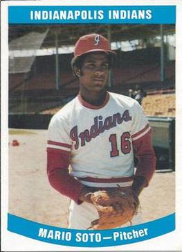 1979 Indianapolis Indians #28 Mario Soto Front