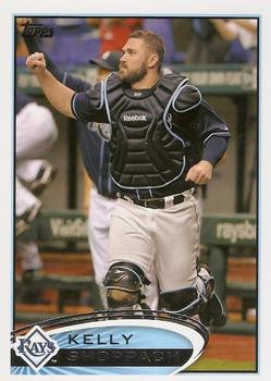 2012 Topps #193 Kelly Shoppach Front
