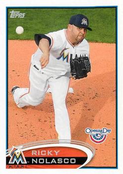 2012 Topps Opening Day #119 Ricky Nolasco Front