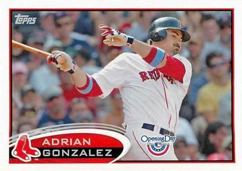 2012 Topps Opening Day #149 Adrian Gonzalez Front