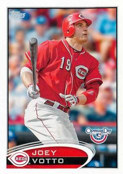 2012 Topps Opening Day #156 Joey Votto Front