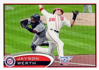 2012 Topps Opening Day #91 Jayson Werth Front