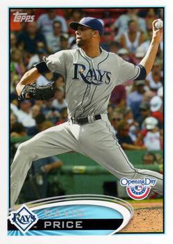 2012 Topps Opening Day #97 David Price Front