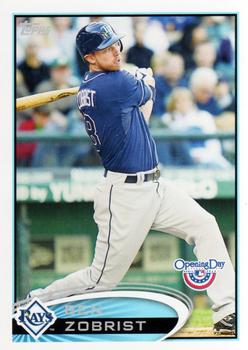 2012 Topps Opening Day #98 Ben Zobrist Front