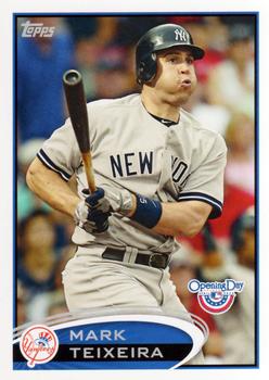 2012 Topps Opening Day #121 Mark Teixeira Front