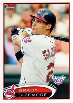 2012 Topps Opening Day #124 Grady Sizemore Front