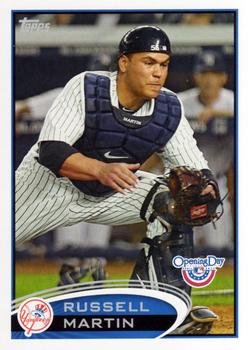2012 Topps Opening Day #138 Russell Martin Front