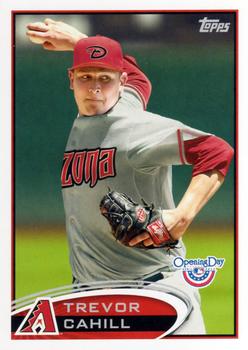 2012 Topps Opening Day #139 Trevor Cahill Front