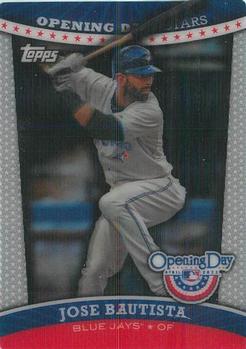 2012 Topps Opening Day - Opening Day Stars #ODS-8 Jose Bautista Front