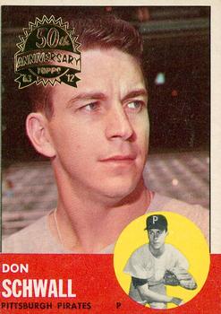 2012 Topps Heritage - 50th Anniversary Buybacks #344 Don Schwall Front