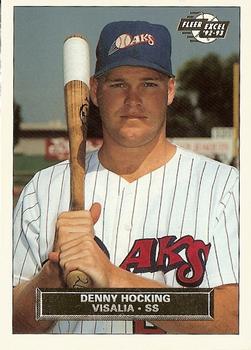 1992-93 Fleer Excel #201 Denny Hocking Front