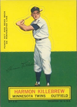 1964 Topps Stand-Ups #NNO Harmon Killebrew Front