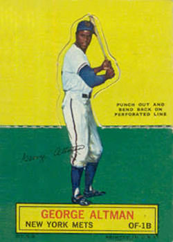 1964 Topps Stand-Ups #NNO George Altman Front