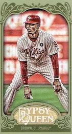 2012 Topps Gypsy Queen - Mini Green #131 Domonic Brown  Front