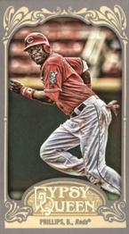 2012 Topps Gypsy Queen - Mini Gypsy Queen Back #163 Brandon Phillips  Front