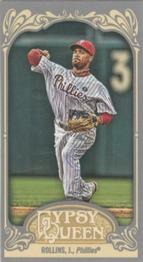 2012 Topps Gypsy Queen - Mini Gypsy Queen Back #171 Jimmy Rollins  Front