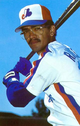 1988 Montreal Expos Postcards #NNO Luis Rivera Front