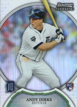 2011 Bowman Sterling - Refractors #32 Andy Dirks Front